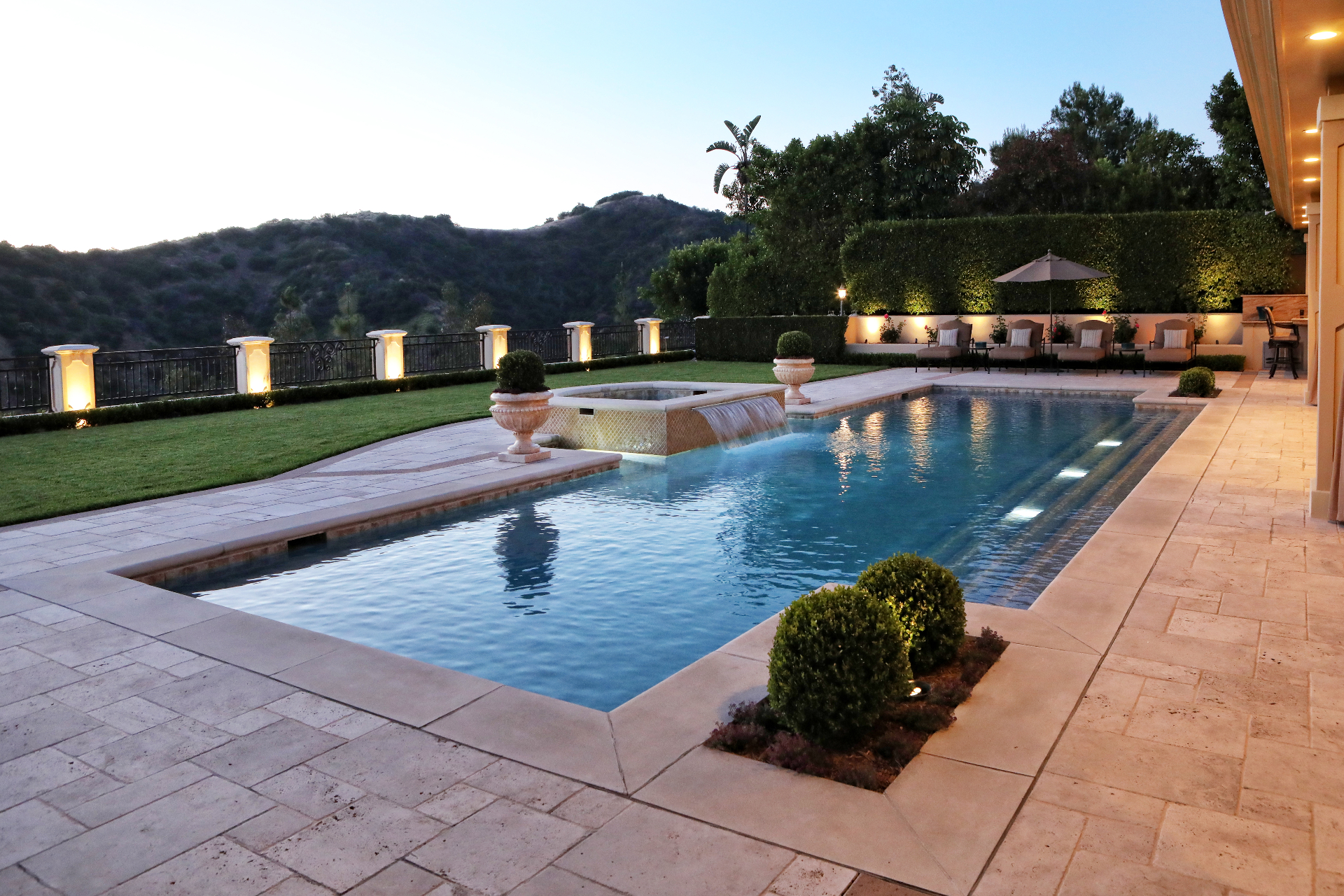 BSH Landscape — luxury hardscape project in Southern California